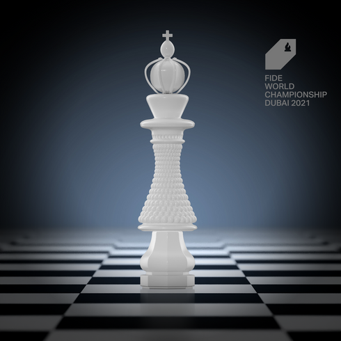 White Chess King Wallpaper Download